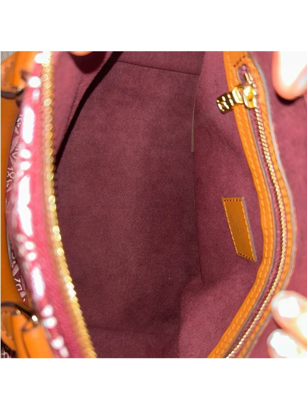 Louis Vuitton Burgundy and White Monogram Since 1854 limited edition